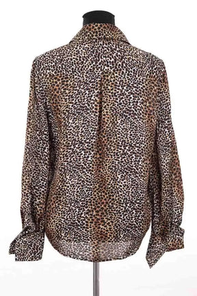 Chemise Equipment Marron en Synthétique
