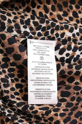 Chemise Equipment Marron en Synthétique