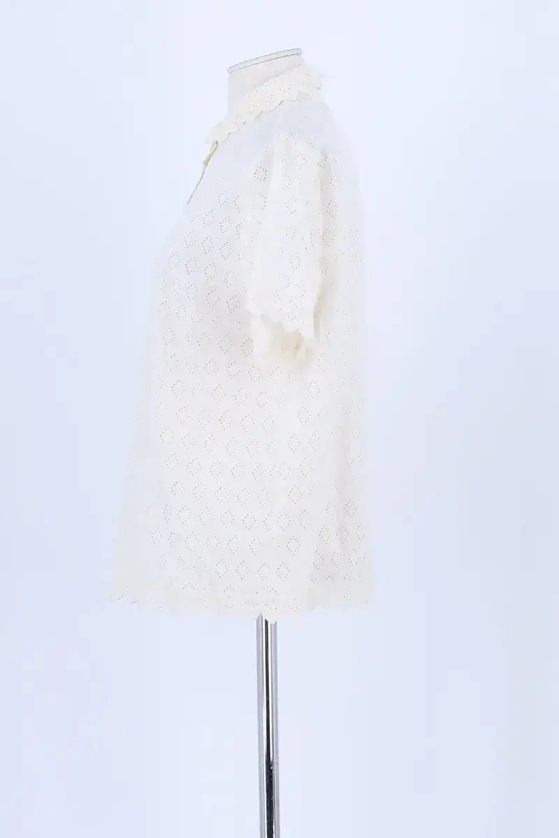 Chemise Eric Bompard Beige en Coton