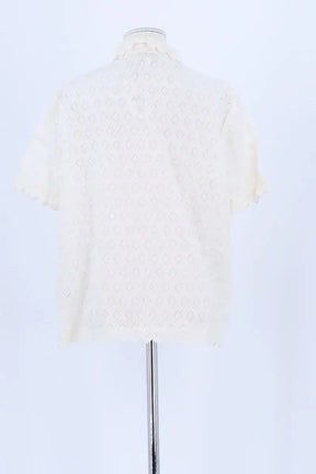 Chemise Eric Bompard Beige en Coton