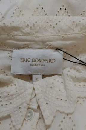 Chemise Eric Bompard Beige en Coton