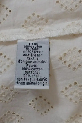 Chemise Eric Bompard Beige en Coton