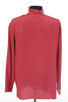 Chemise Eric Bompard Rose en Soie