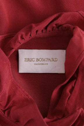 Chemise Eric Bompard Rose en Soie