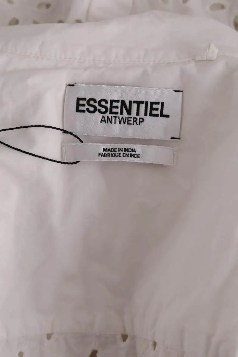 Chemise Essentiel Antwerp Blanc en Coton