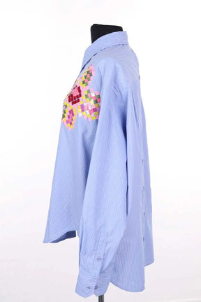 Chemise Essentiel Antwerp Bleu en Synthétique