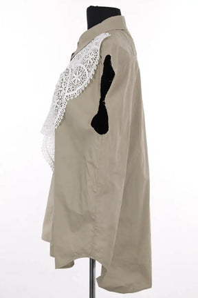 Chemise Essentiel Antwerp Kaki en Coton