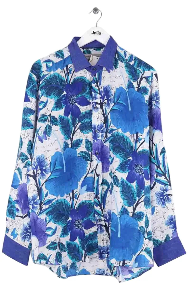 Chemise Etro Bleu en Lin, taille XL - Seconde Main