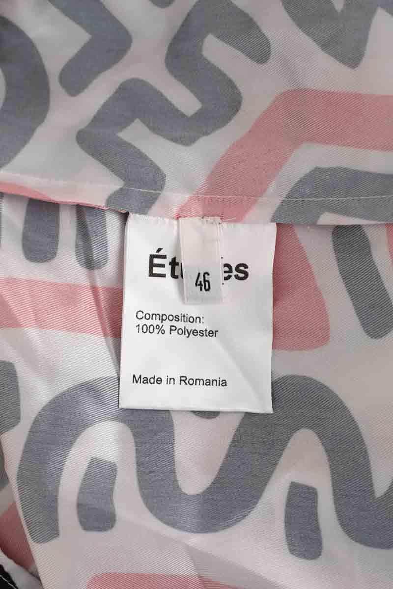 Chemise Etudes Rouge en Polyester
