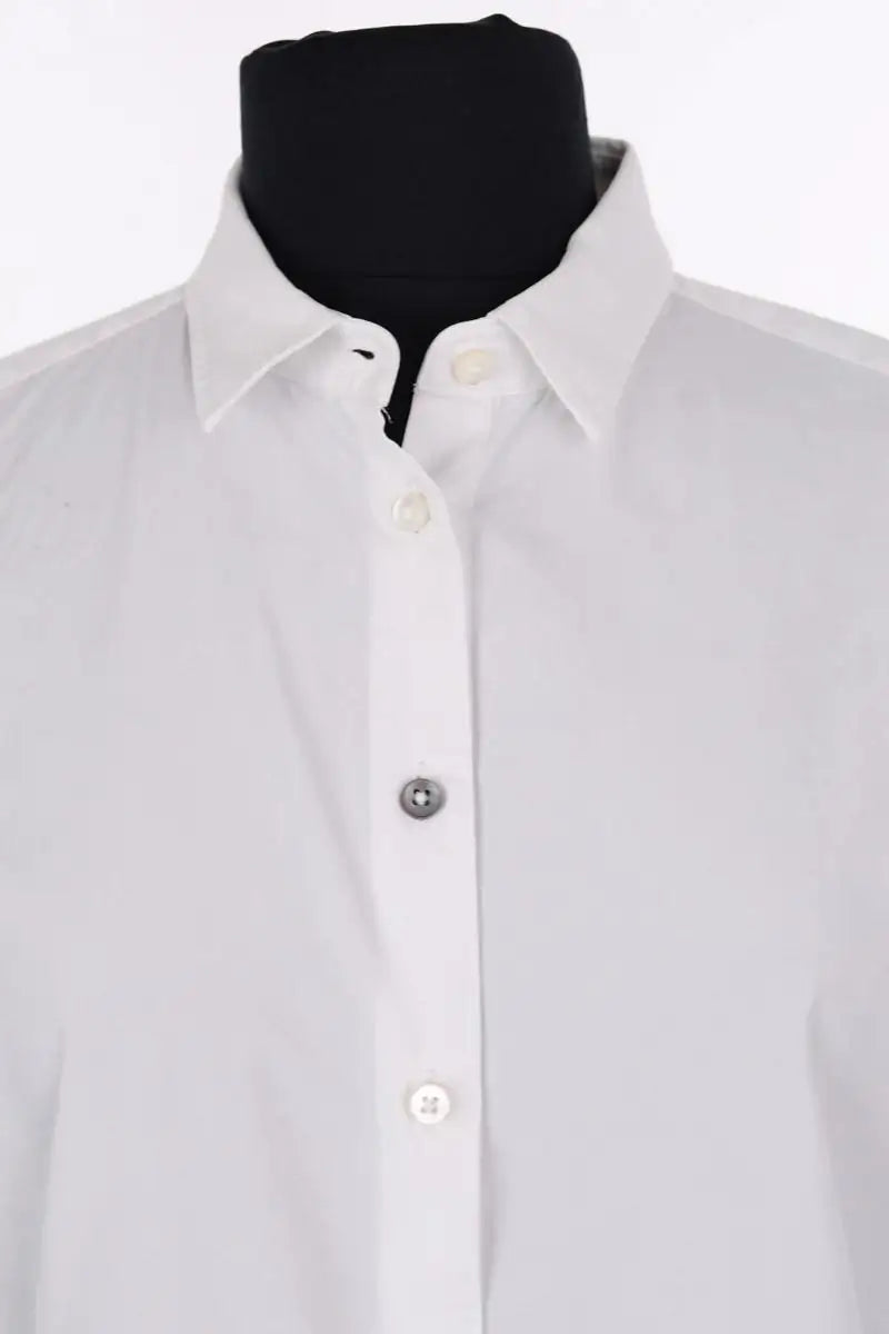 Chemise Figaret Blanc en Coton