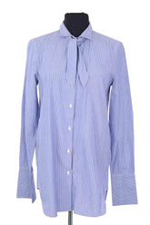 Chemise Figaret Bleu en Coton, taille M - Seconde Main