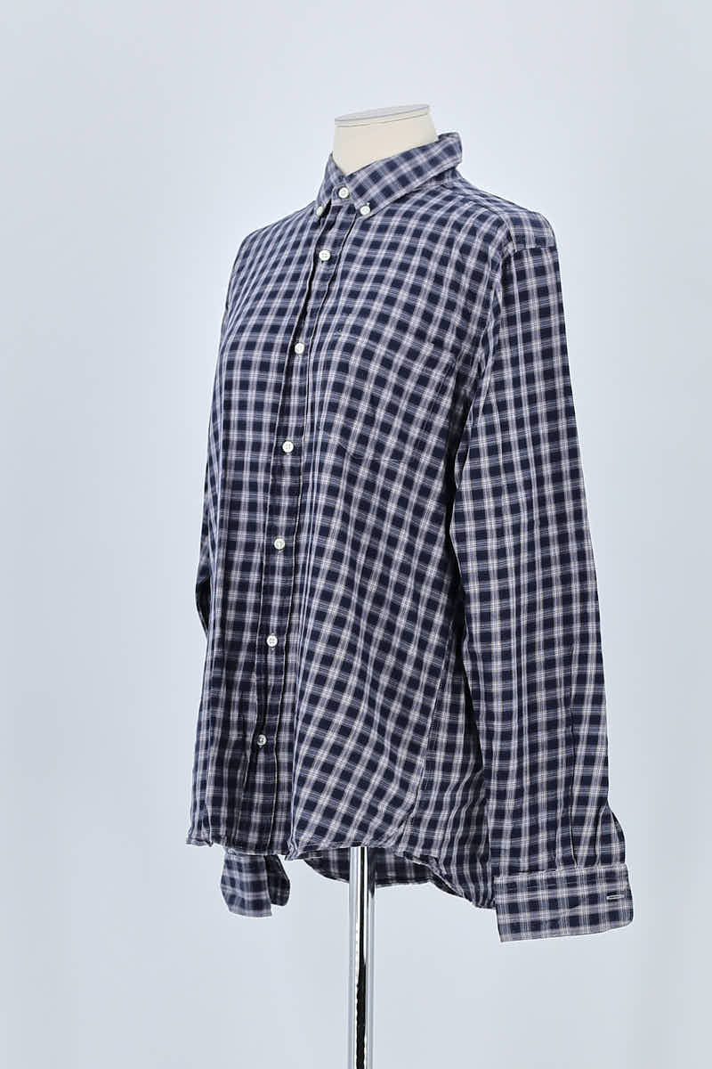 Chemise Figaret Bleu en Coton