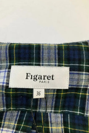 Chemise Figaret Bleu en Coton