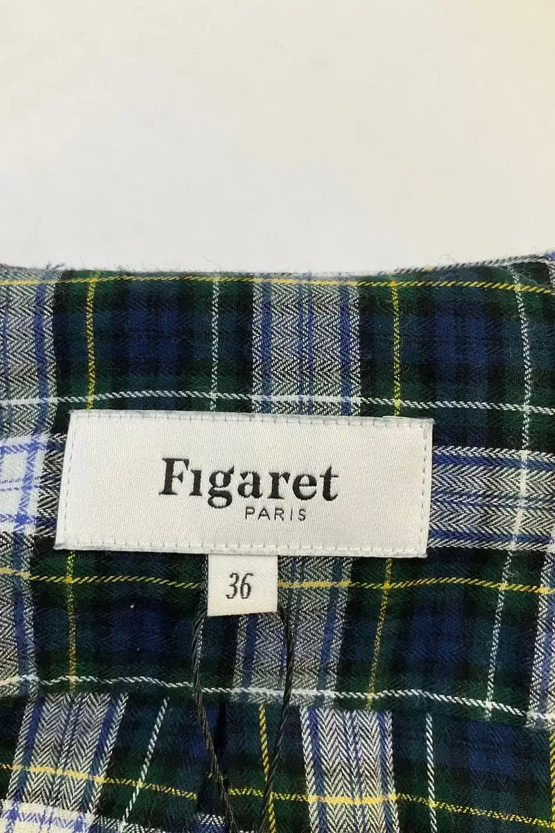 Chemise Figaret Bleu en Coton