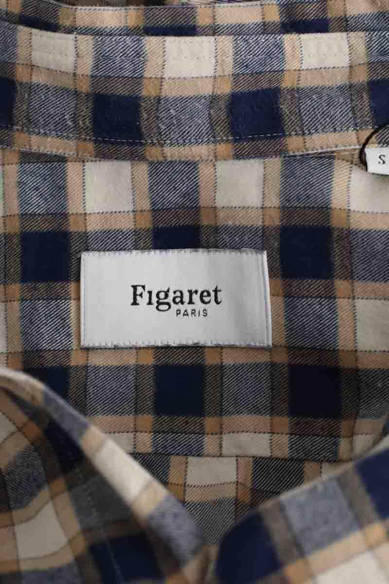 Chemise Figaret Bleu en Coton