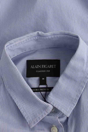 Chemise Figaret Bleu en Coton