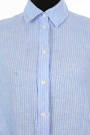 Chemise Figaret Bleu en Lin
