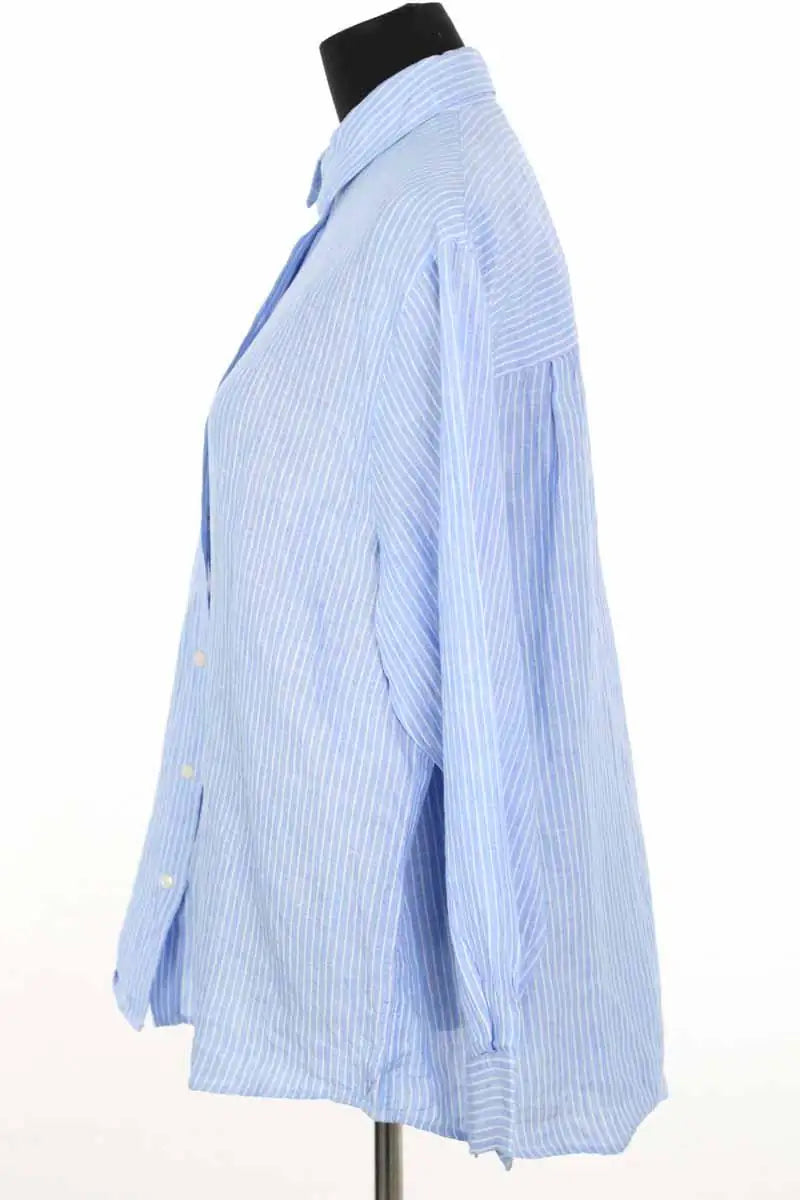 Chemise Figaret Bleu en Lin