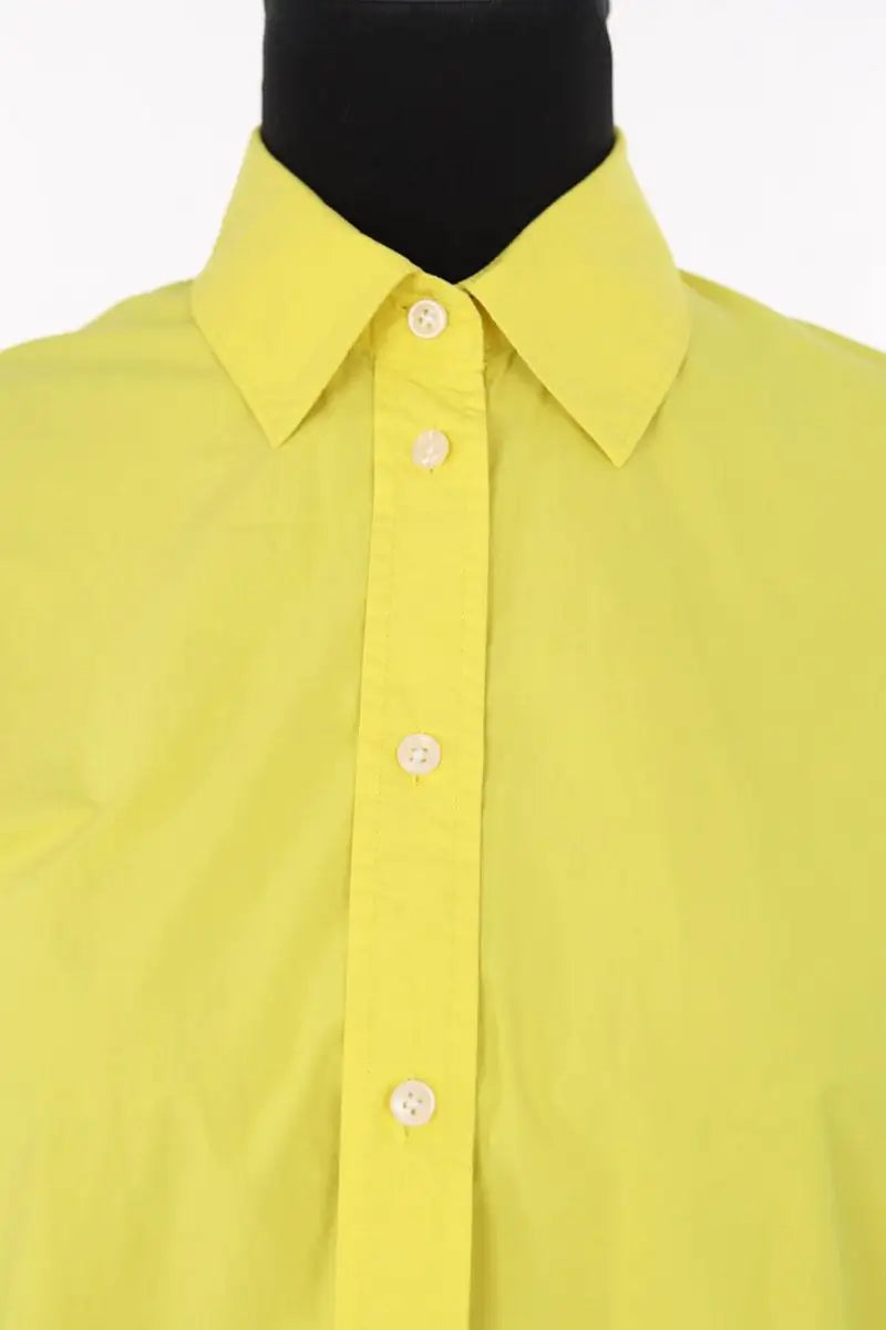 Chemise Figaret Jaune en Coton