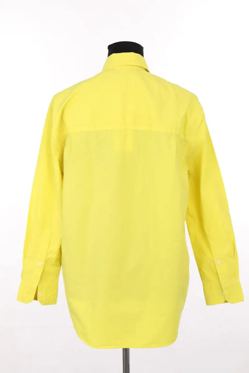 Chemise Figaret Jaune en Coton