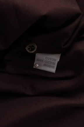 Chemise Figaret Marron en Coton