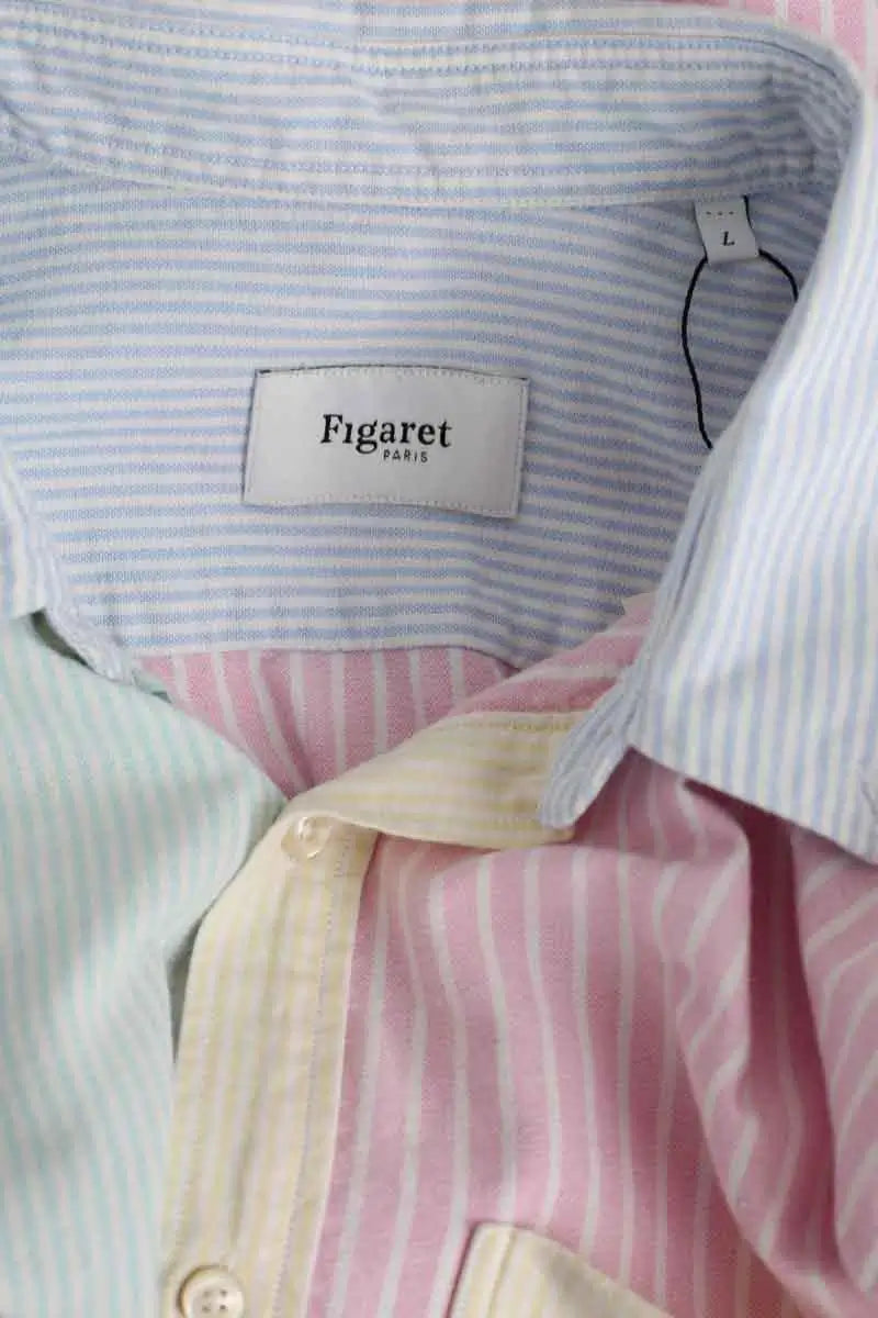 Chemise Figaret Multicolore en Coton