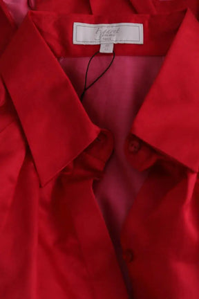 Chemise Figaret Rouge en Coton