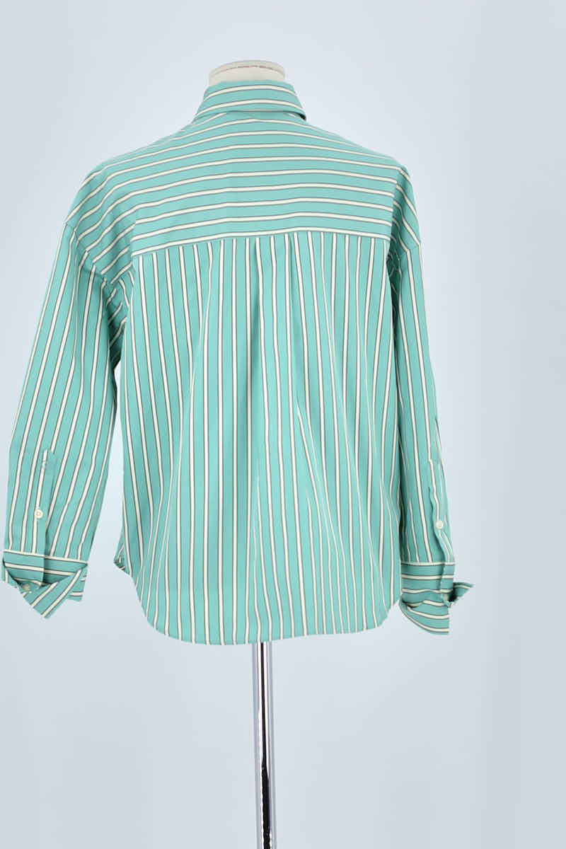 Chemise Figaret Vert en Coton