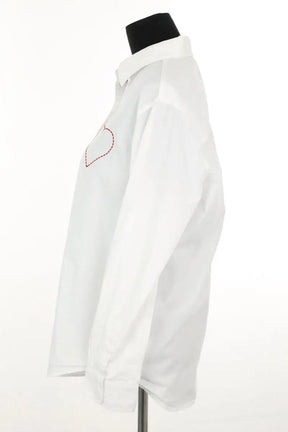 Chemise From Future Blanc en Coton