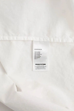 Chemise From Future Blanc en Coton