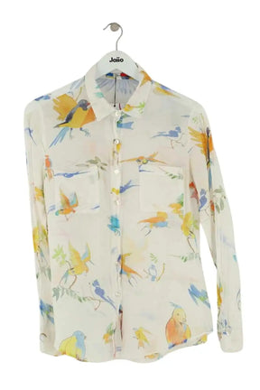Chemise G. Kero Blanc en Coton, taille M - Seconde Main