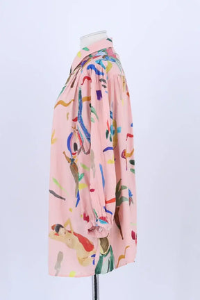 Chemise G. Kero Rose en Viscose