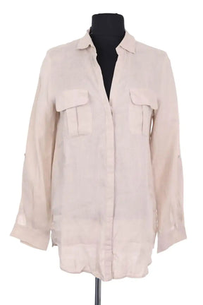 Chemise Gerard Darel Beige en Lin, taille M - Seconde Main