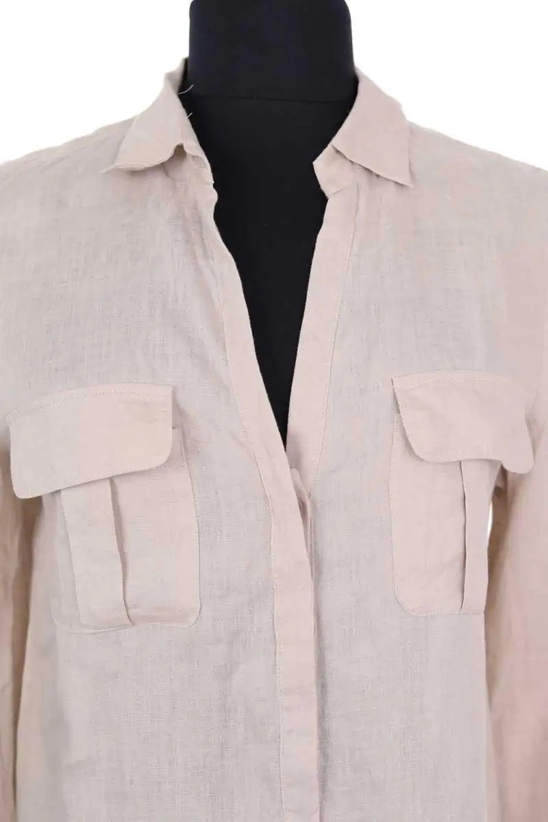 Chemise Gerard Darel Beige en Lin