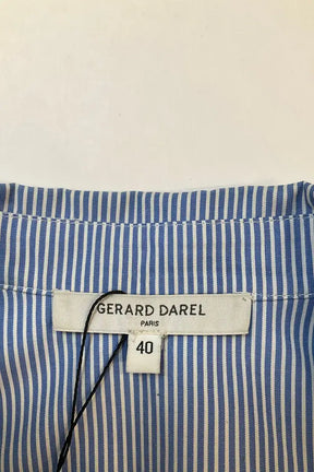 Chemise Gerard Darel Bleu en Coton