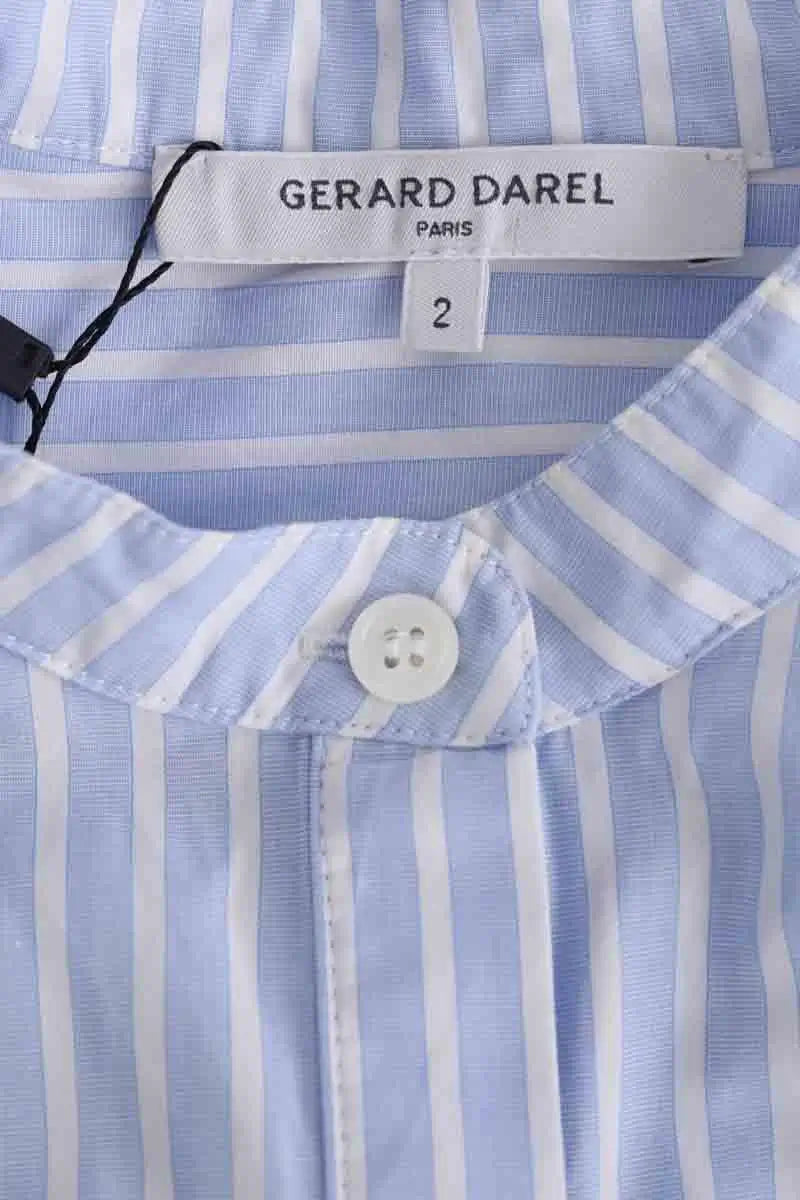 Chemise Gerard Darel Bleu en Coton