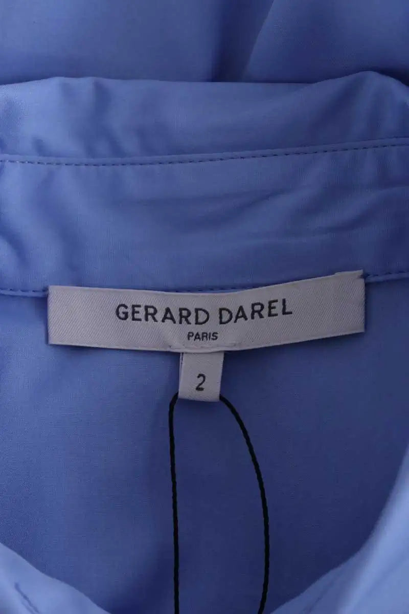 Chemise Gerard Darel Bleu en Coton