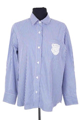 Chemise Gerard Darel Bleu en Coton, taille S - Seconde Main