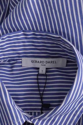 Chemise Gerard Darel Bleu en Coton