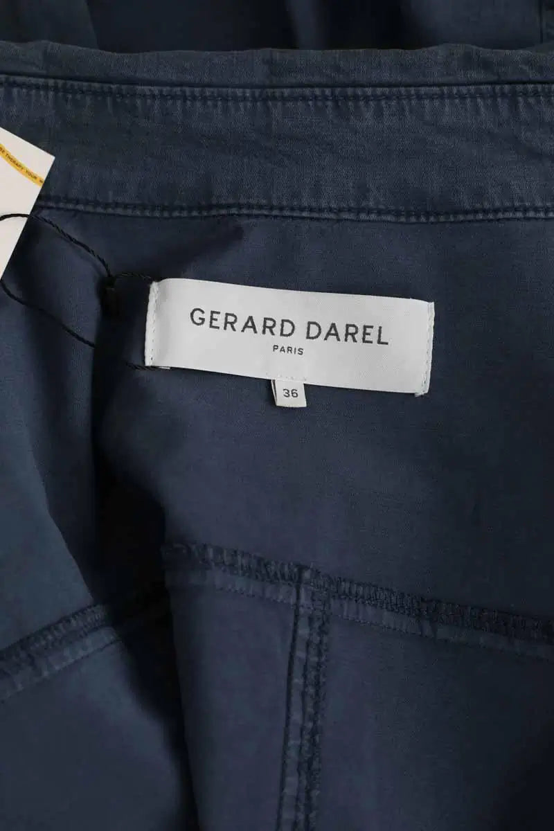 Chemise Gerard Darel Bleu en Coton