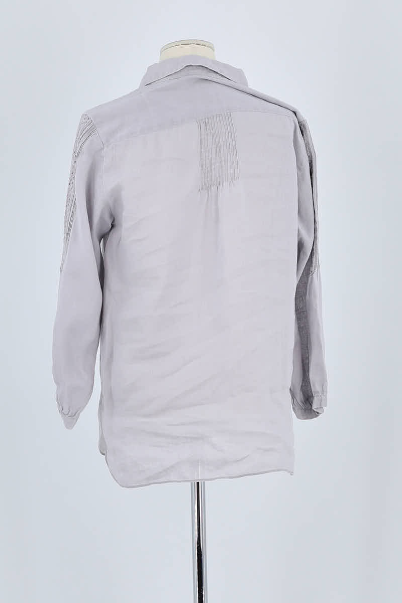 Chemise Gerard Darel Gris en Lin