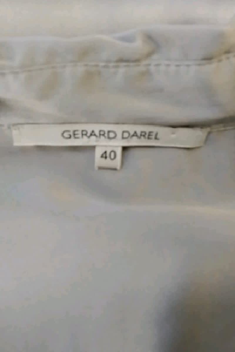 Chemise Gerard Darel Gris en Soie