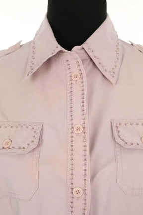 Chemise Gerard Darel Rose en Coton