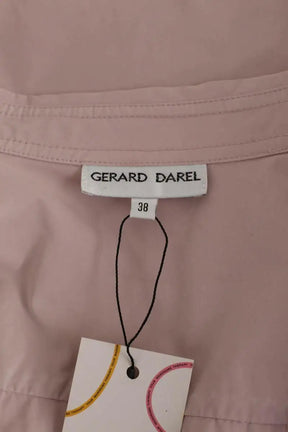 Chemise Gerard Darel Rose en Coton