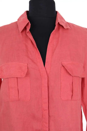 Chemise Gerard Darel Rose en Lin
