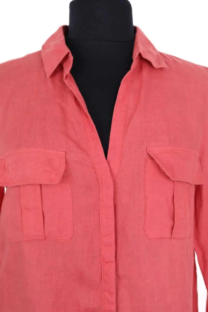 Chemise Gerard Darel Rose en Lin