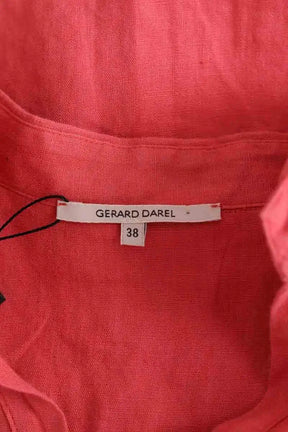 Chemise Gerard Darel Rose en Lin