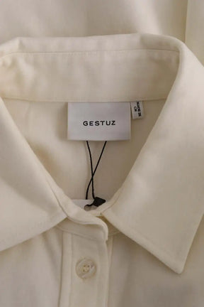 Chemise Gestuz Ecru en Synthétique