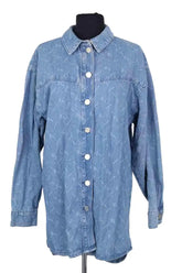 Chemise Gestuz Luvina Bleu en Coton, taille S - Seconde Main
