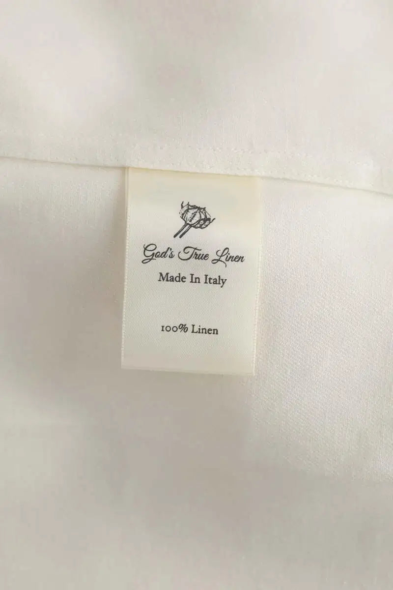 Chemise God's True Cashmere Blanc en Lin
